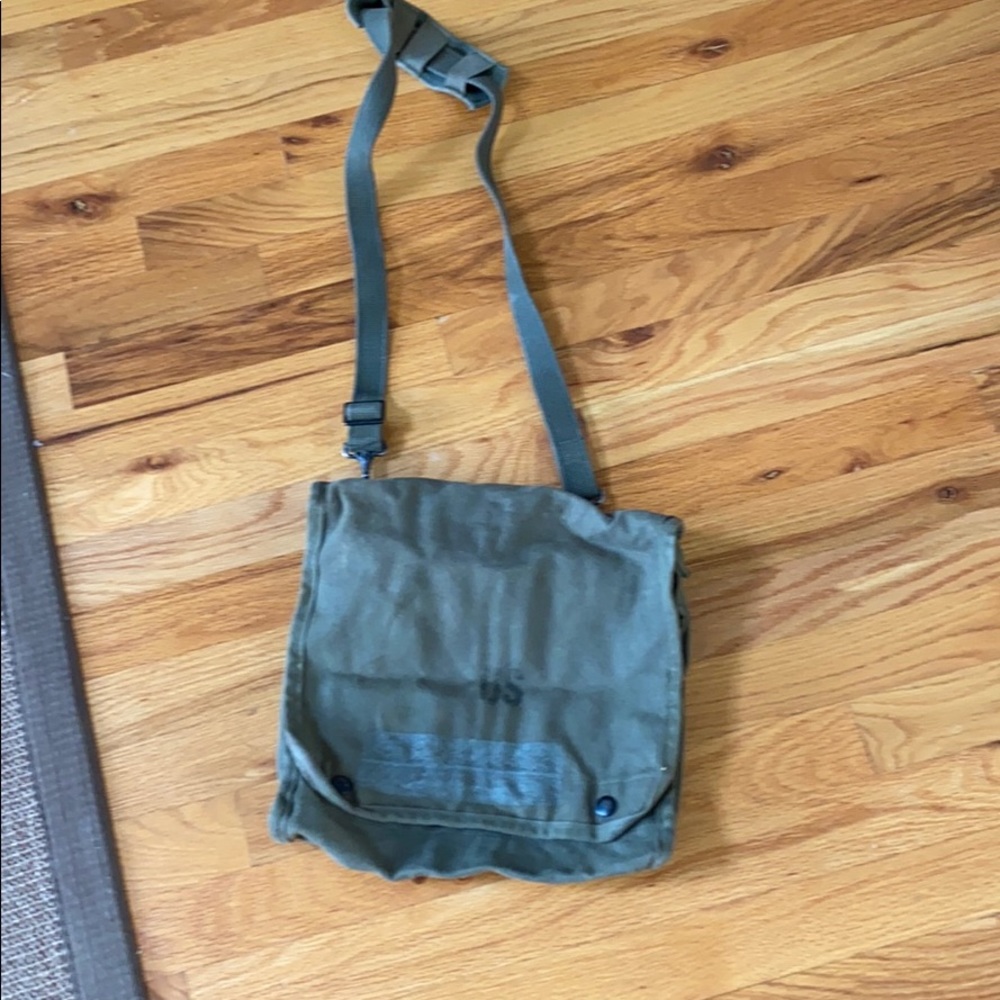 Authentic military map bag.